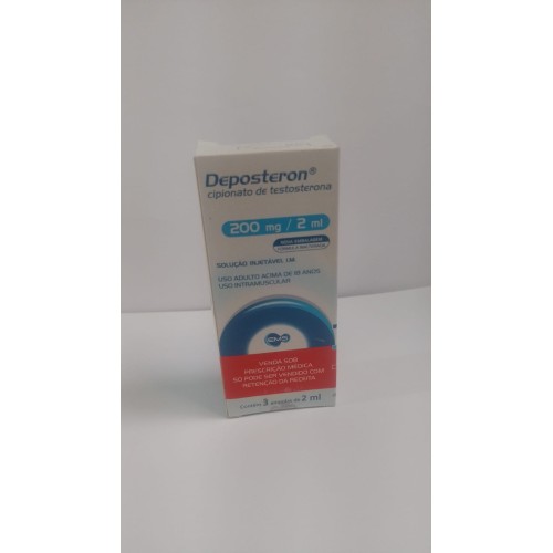 deposteron EMS 200mg/ml 3 ampolas 2 ml